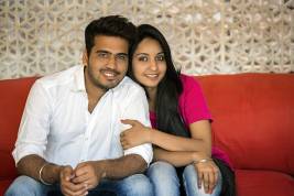 young indian couple